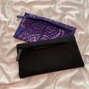 Vera Bradley pencil cases or makeup pouches.